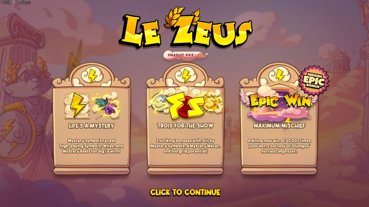 Le Zeus (Hacksaw Gaming) Image 1